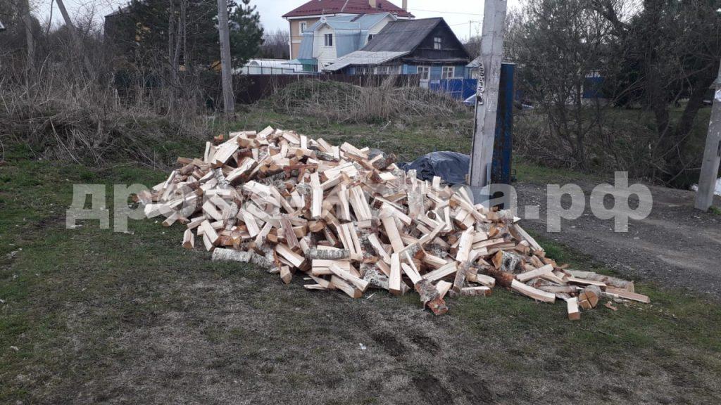 5 м³ берёзовых дров в д. Бужарово, Истринский р-н