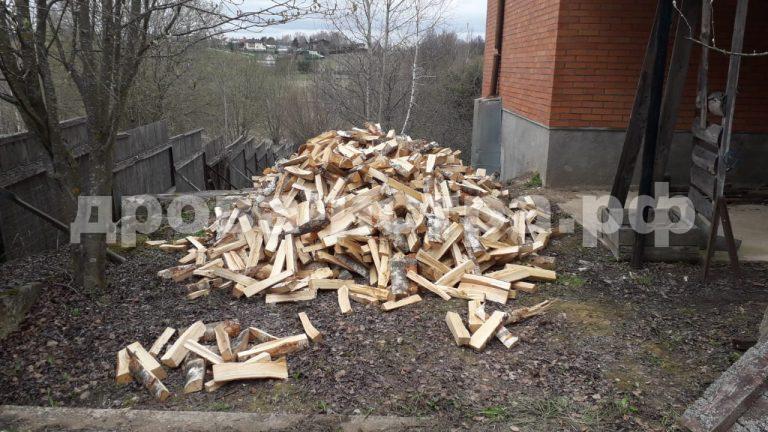 5 м³ берёзовых дров в п. Северный, Истринский р-н