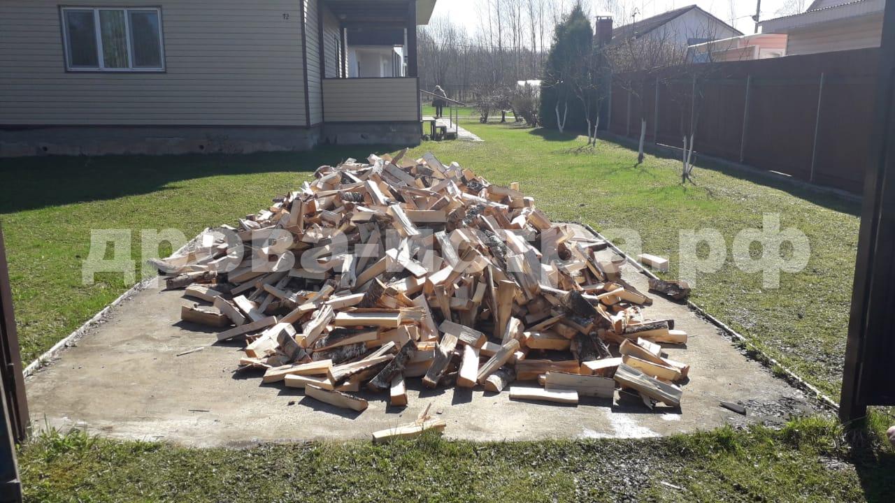 5 м³ берёзовых дров в д. Деньково, Истринский р-н
