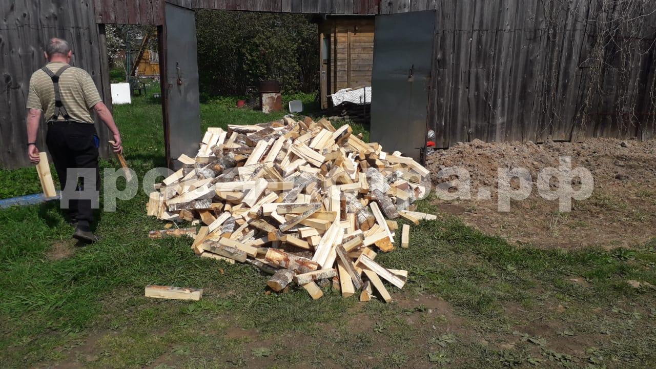 5 м³ берёзовых дров в СНТ Румянцево, Истринский р-н