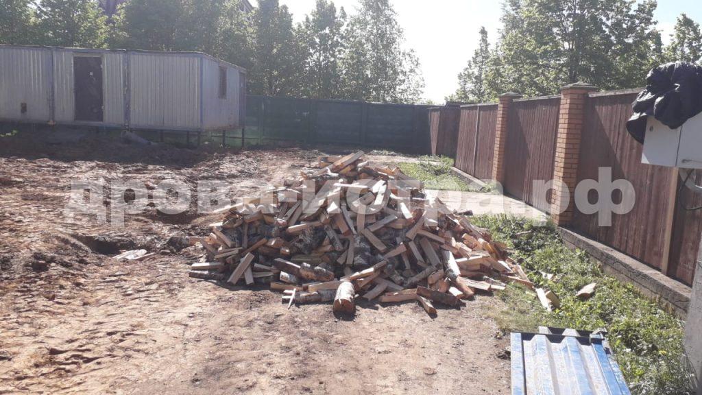 5 м³ берёзовых дров в СНТ Холщевики, Истринский р-н