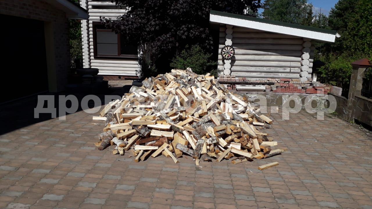 5 м³ берёзовых дров в д. Надовражино, Истринский р-н