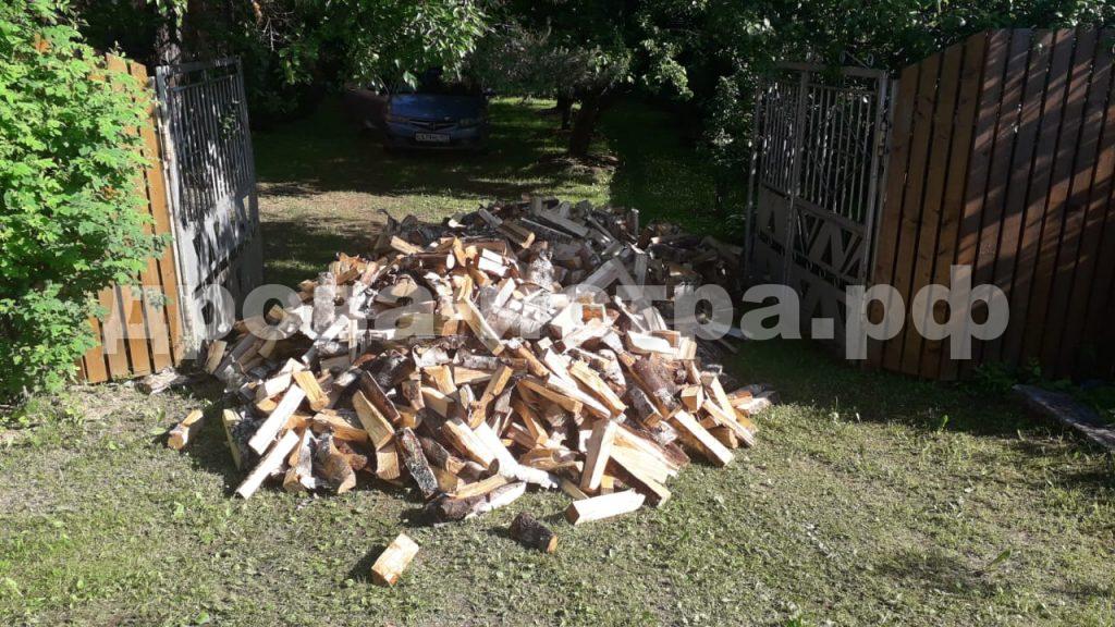 5 м³ берёзовых дров в д. Граворново, г.о. Истра