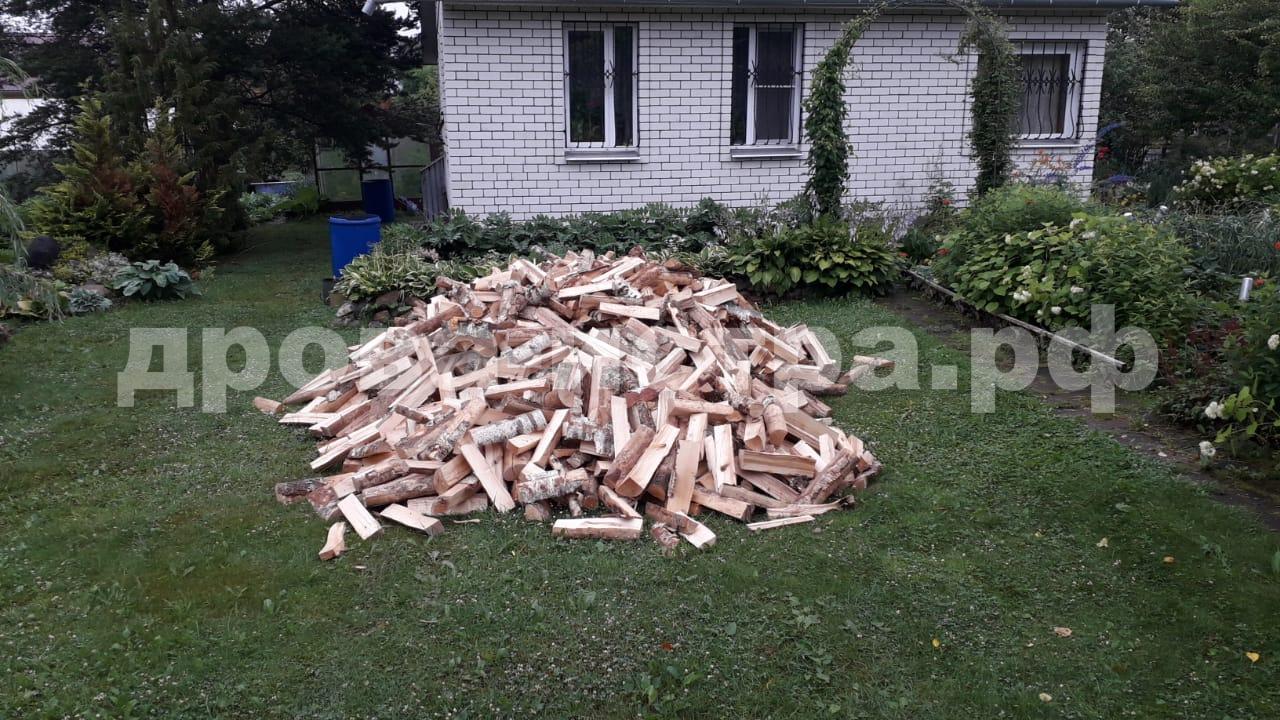 5 м³ берёзовых дров в СНТ Олень, Волоколамский р-н