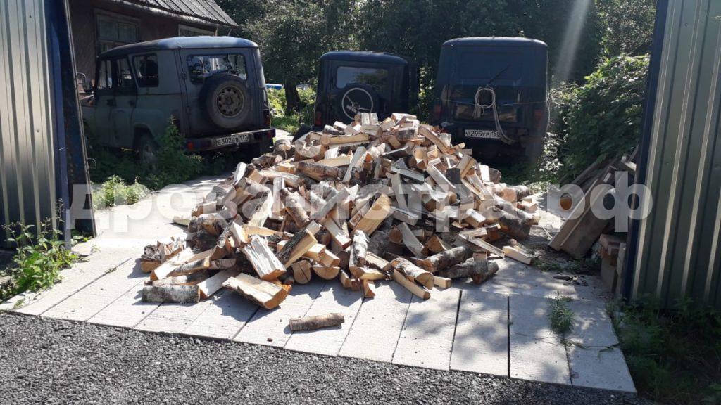 5 м³ берёзовых дров в СНТ Лучь, г.о. Истра