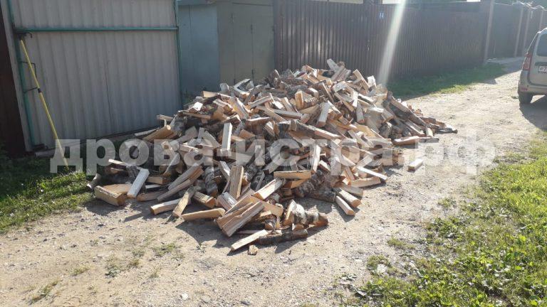 5 м³ берёзовых дров в СНТ Нагорье, г.о. Истра