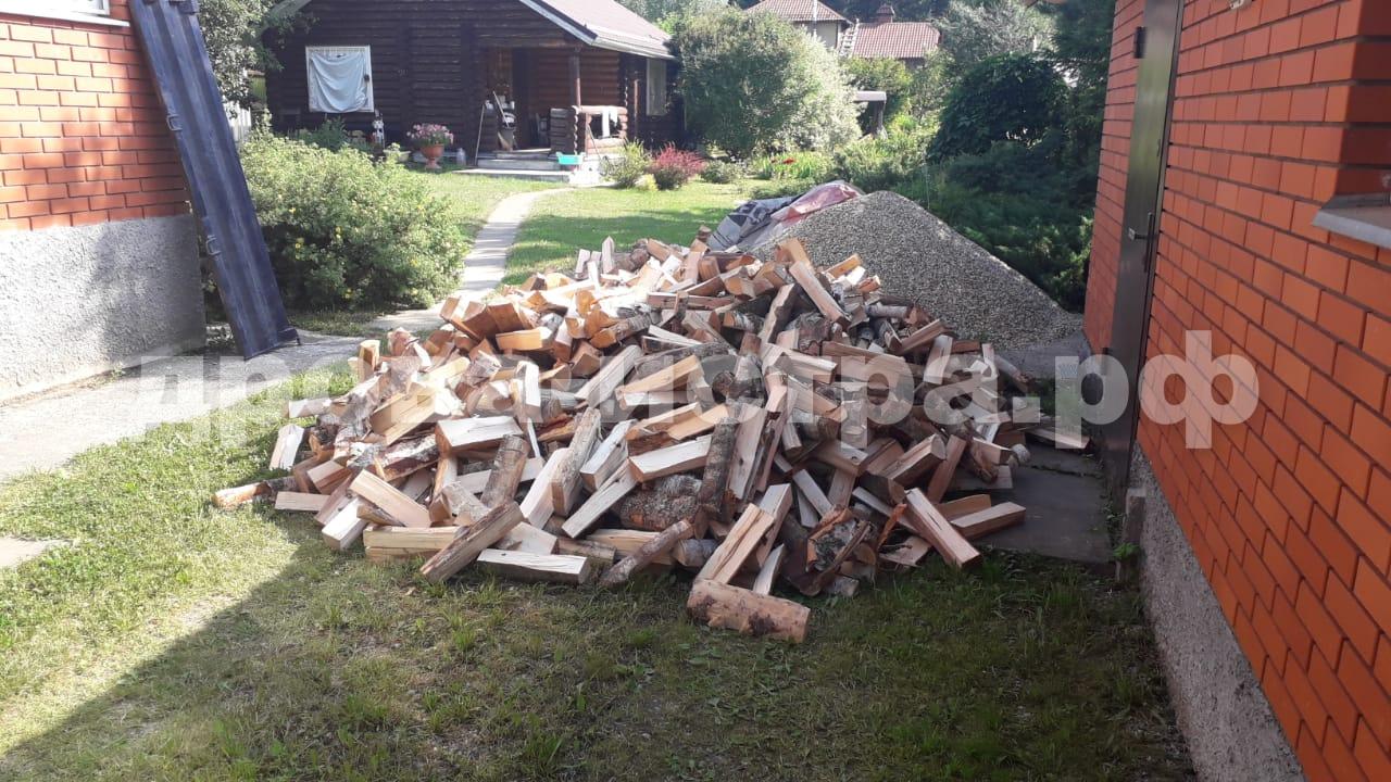 4 м³ берёзовых дров в д. Сафонтьево, г.о. Истра