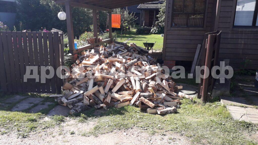 5 м³ берёзовых дров в п. Полевшина, г.о. Истра