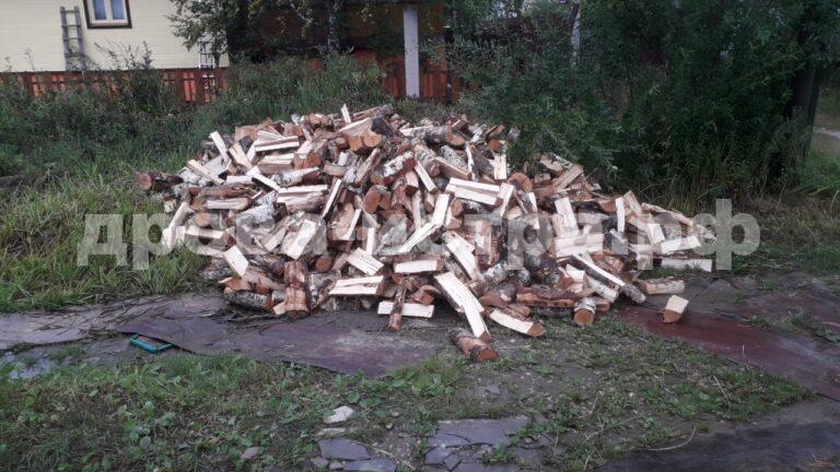 5 м³ берёзовых дров в д. Бужарово, г.о. Истра