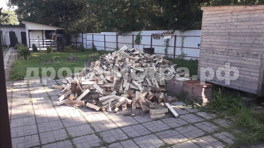 5 м³ берёзовых дров в СНТ Знамя, г.о. Истра