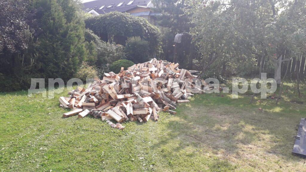 10 м³ берёзовых дров в п. Румянцево, г.о. Истра