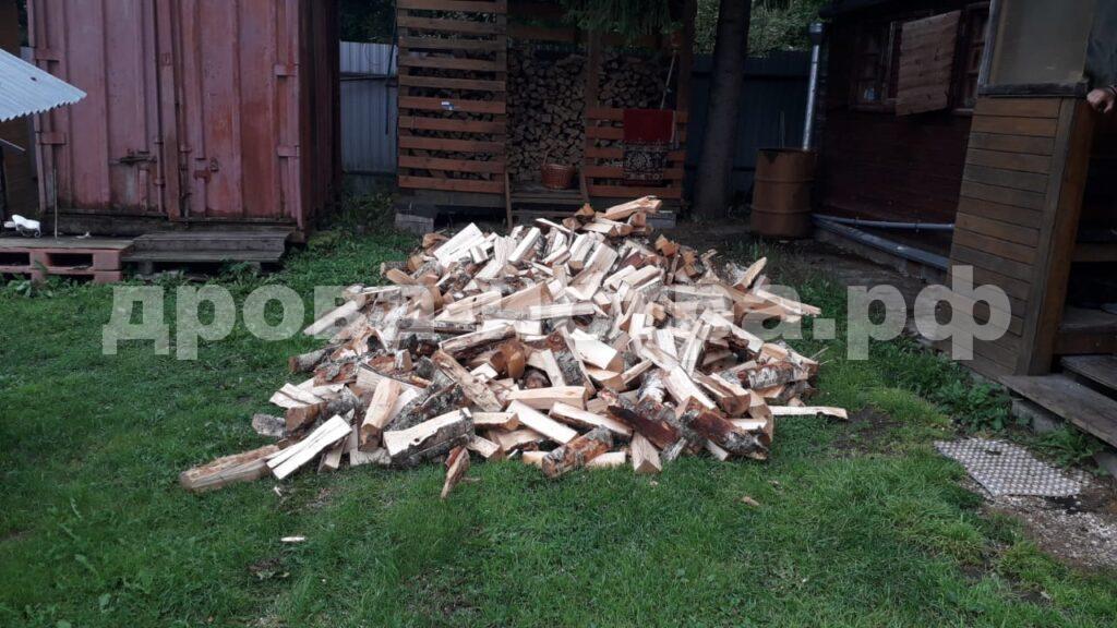 3 м³ берёзовых дров в СНТ Театральное,  Истринский р-н