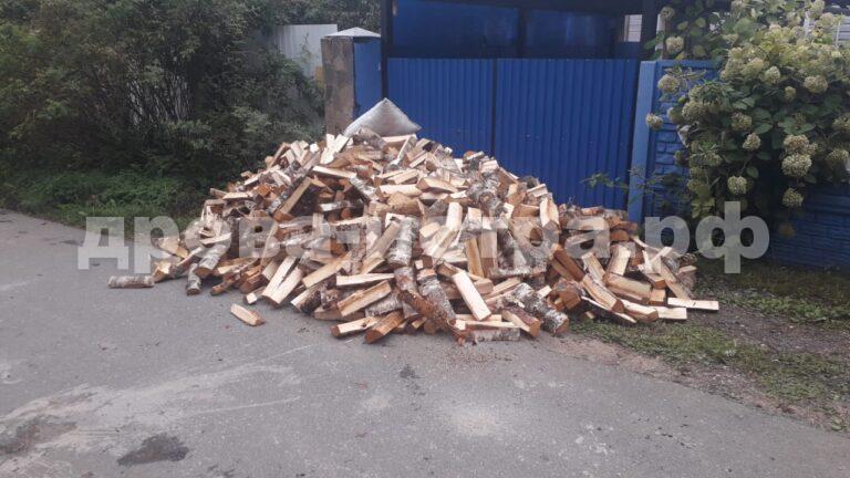 5 м³ берёзовых дров в д. Леоново, г.о. Истра