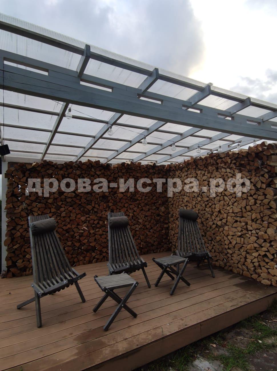 10 м³ берёзовых дров в ДПК Никитское, г.о. Истра