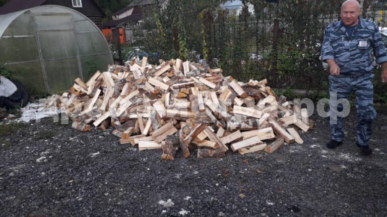 4 м³ берёзовых дров в дп. Снегири, г.о. Истра