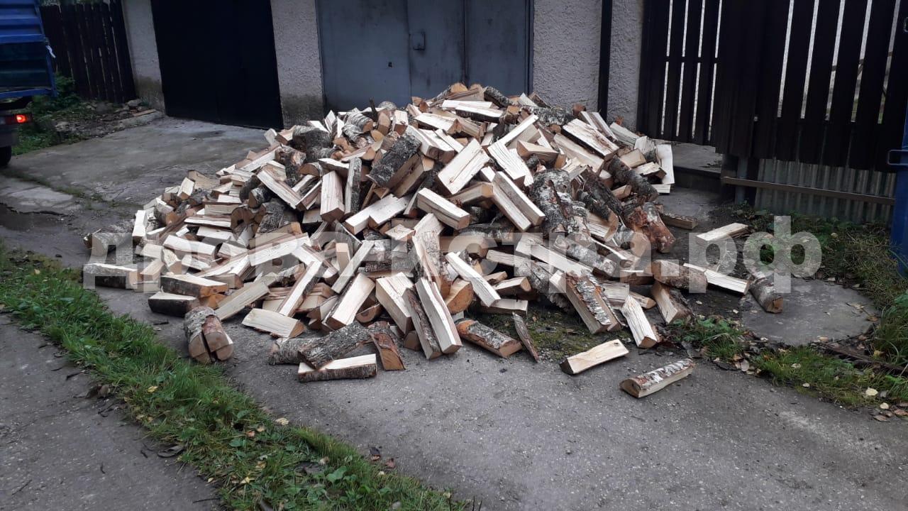 4 м³ берёзовых дров в СНТ Поляна, Истринский р-н