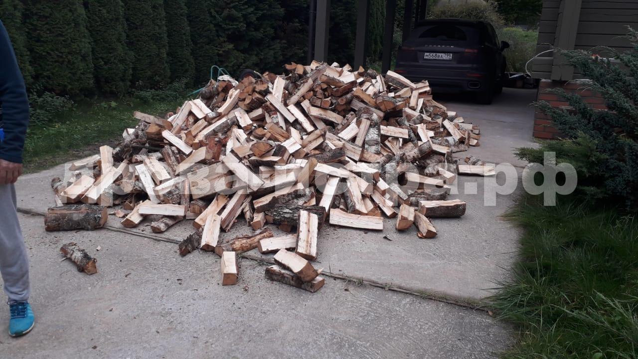 5 м³ берёзовых дров в кп. Лесная Пристань, г.о. Истра