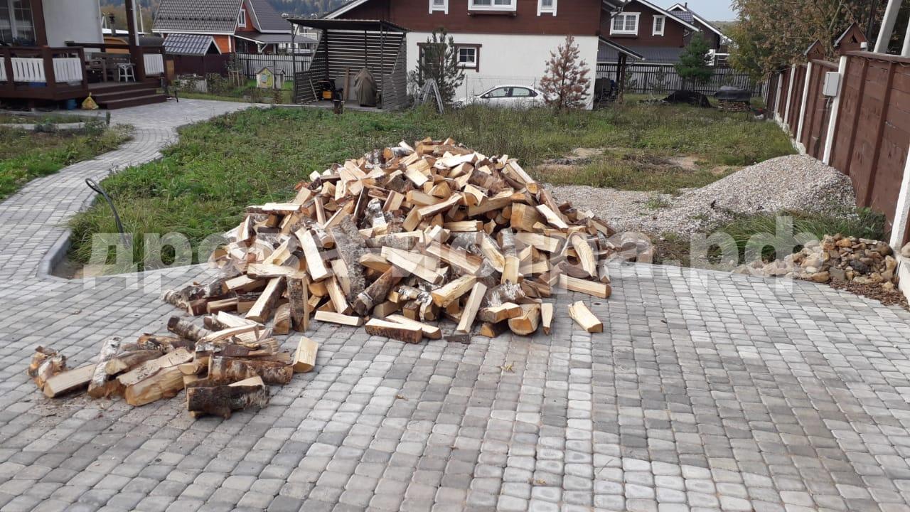 4 м³ берёзовых дров в д. Бужарово, г.о. Истра