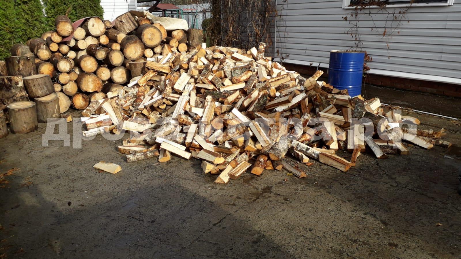 5 м³ берёзовых дров в д. Духанино, г.о. Истра