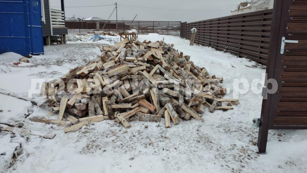 5 м³ берёзовых дров в рп. Нахабино, Красногорский р-н
