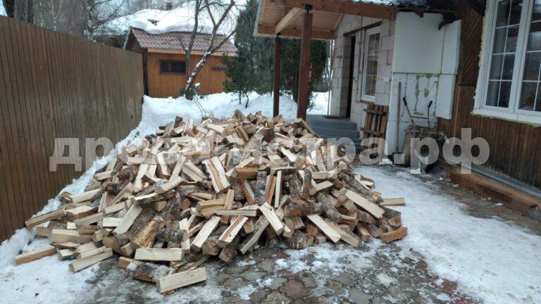 5 м³ берёзовых дров в Истре (СНТ Сафонтьево)