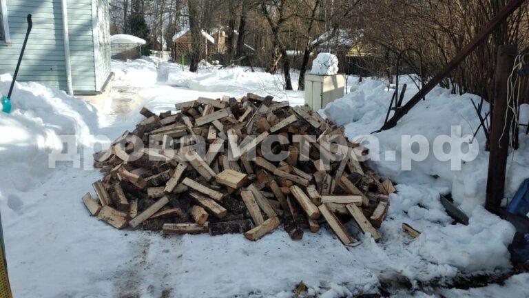 3 м³ берёзовых дров в Истре (п. Агрогородок)