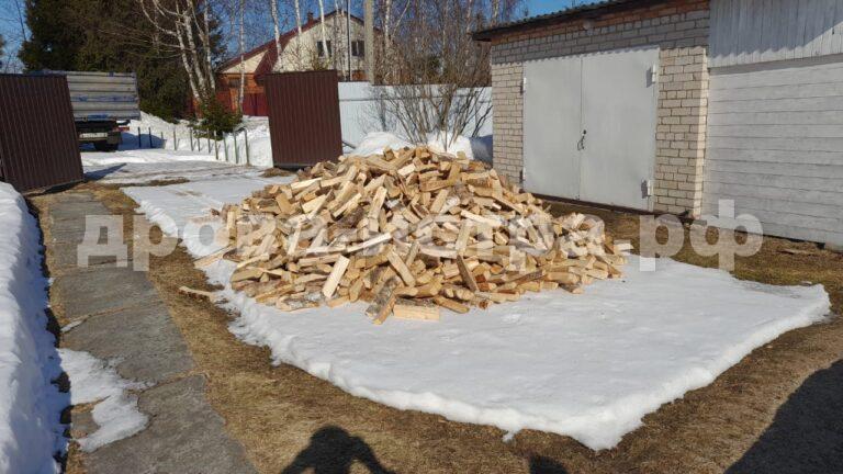 5 м³ берёзовых дров в Истре (СНТ Астра)