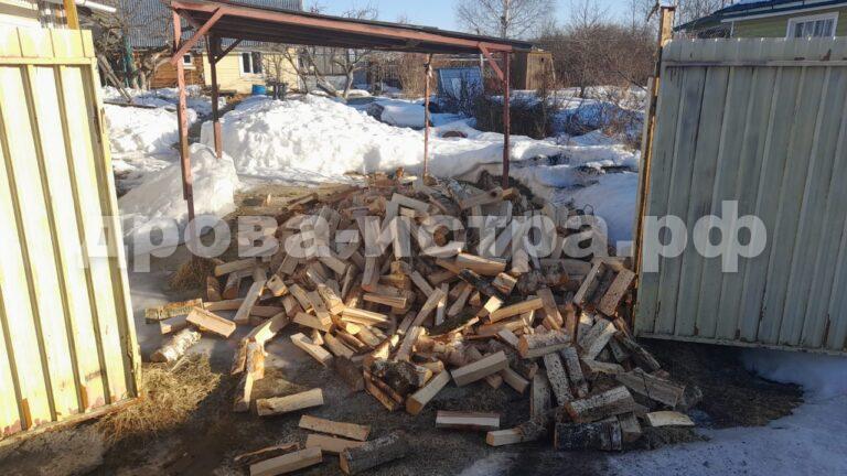 3 м³ берёзовых дров в Истре (д. Раково)