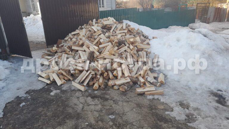 5 м³ берёзовых дров в Истре (д. Леоново)