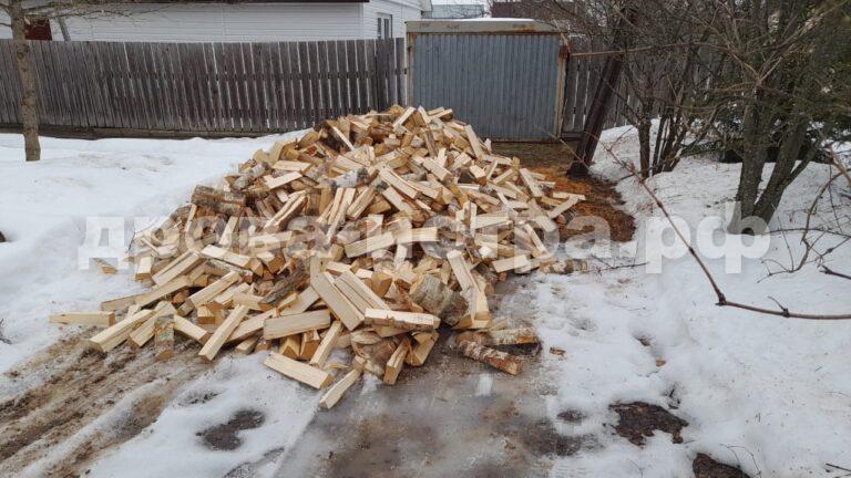 5 м³ берёзовых дров в Истре (д. Зыково)