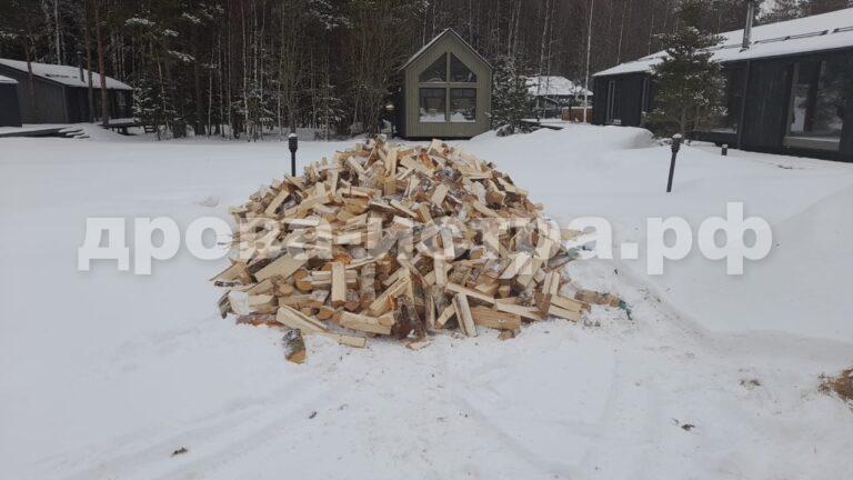 5 м³ берёзовых дрова в Истре (дп. Снегири)