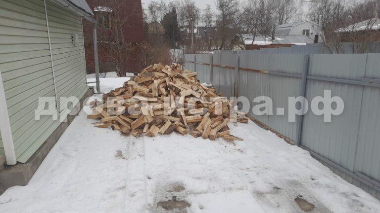 5 м³ берёзовых дров в Истре (д. Кострово)