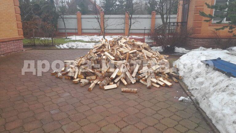 5 м³ берёзовых дров в Истре (СНТ Петровское)