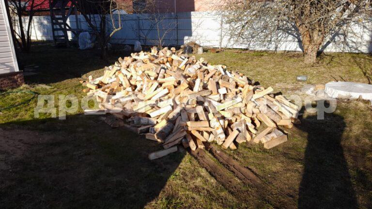 5 м³ берёзовых дров в Истре (д. Холмы)