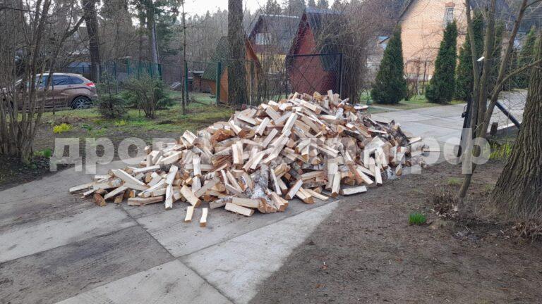 5 м³ берёзовых дров в Истре (д. Вельяминово)