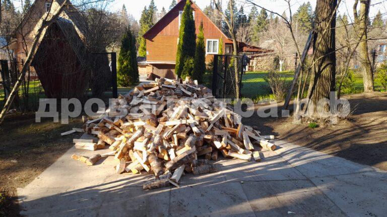 5 м³ берёзовых дров в Истре (д. Зенькино)