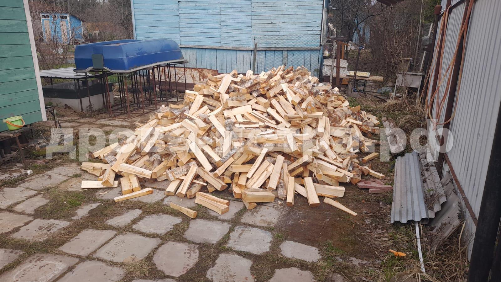 5 м³ берёзовых дров в Истре (СНТ Красный Октябрь)