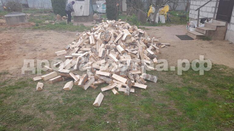 5 м³ берёзовых дров в Истре (СНТ Ленинградец)